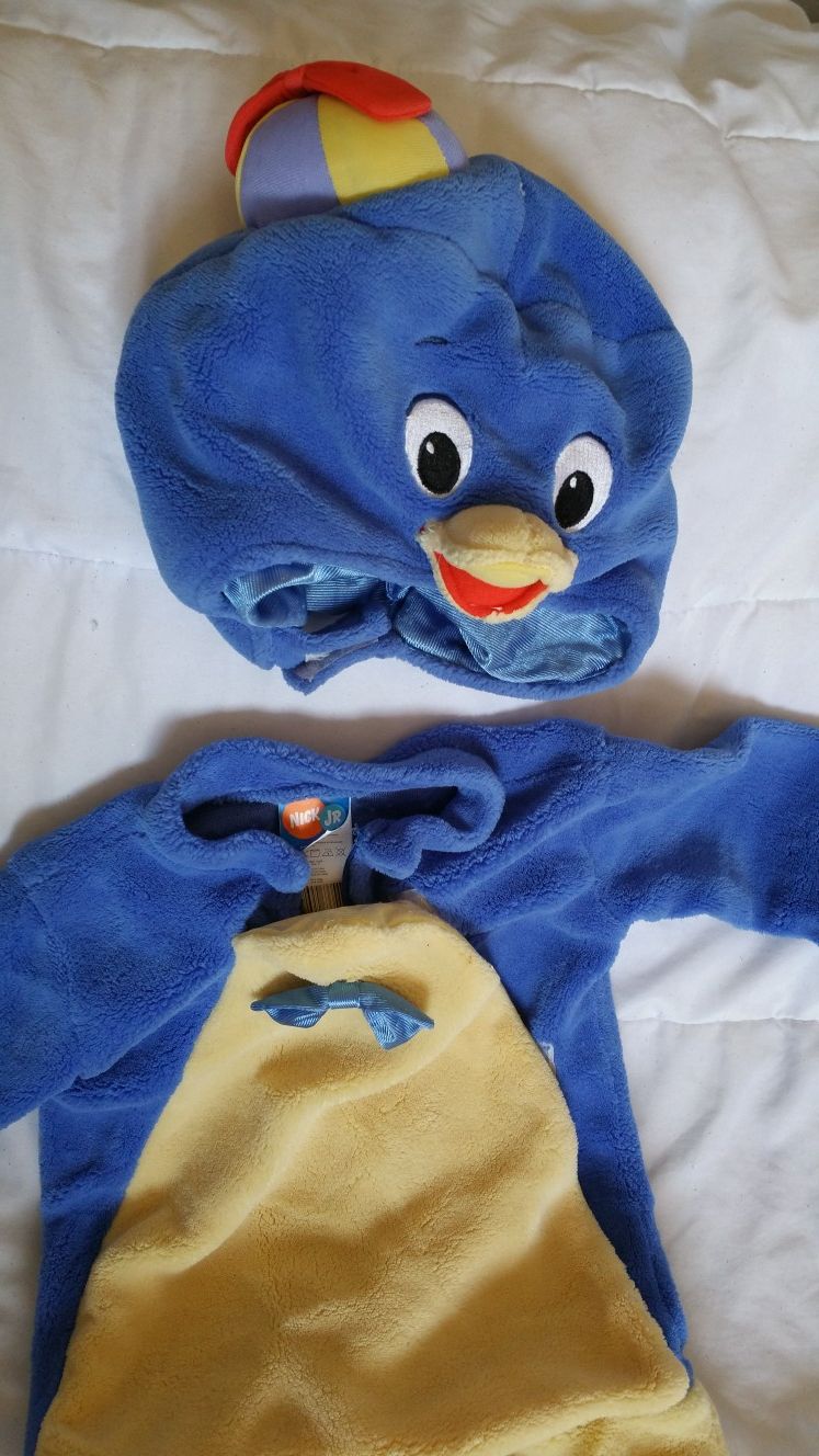 Cartoon Character Nick JR Backyardigans Pablo 2T Halloween Costume for Child/Kid