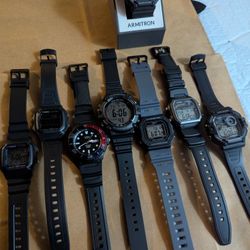 8 Brand New Casio Watches