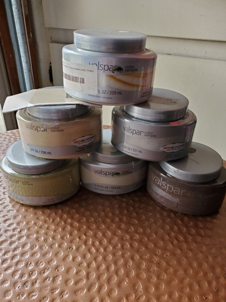 Paint Samples, New, Each