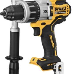 Brand New Dewalt 20v Xr Brushless 3-Speed Hammer Drill Power Detect Tool Only $110