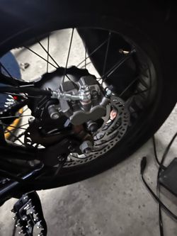 Super 73 ultra bee brakes built for 220mm rotor