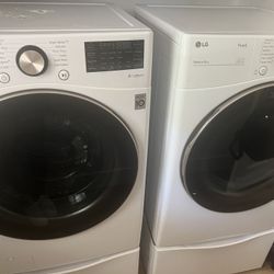 LG Thin Q Washer And Dryer Front Loading
