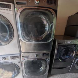 Washer And Gas Dryer Good Condition 3 Months Warranty Delivery Available 