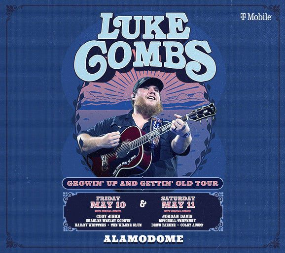 Luke combs 2 day Pass may 10-11 At San Antonio Alamodome 