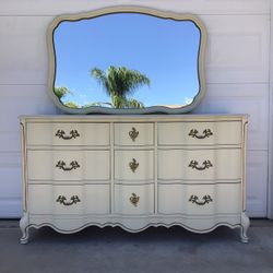 Dresser And Mirror