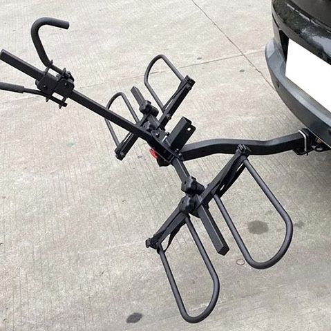 Brand New $115 Heavy Duty (2 Bike Rack) Wobble Free Tilt Electric Bicycle Carrier 160 lbs Max 2” Hitch Was up