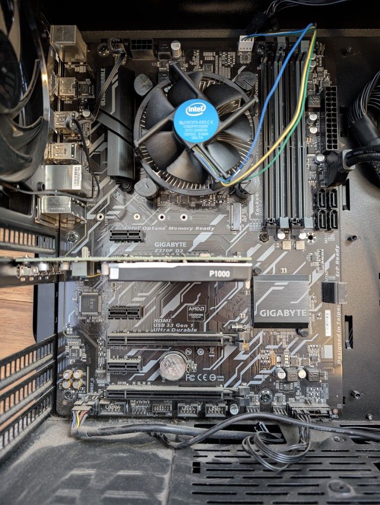 Intel i5-8500 And Gigabyte Z370 Motherboard