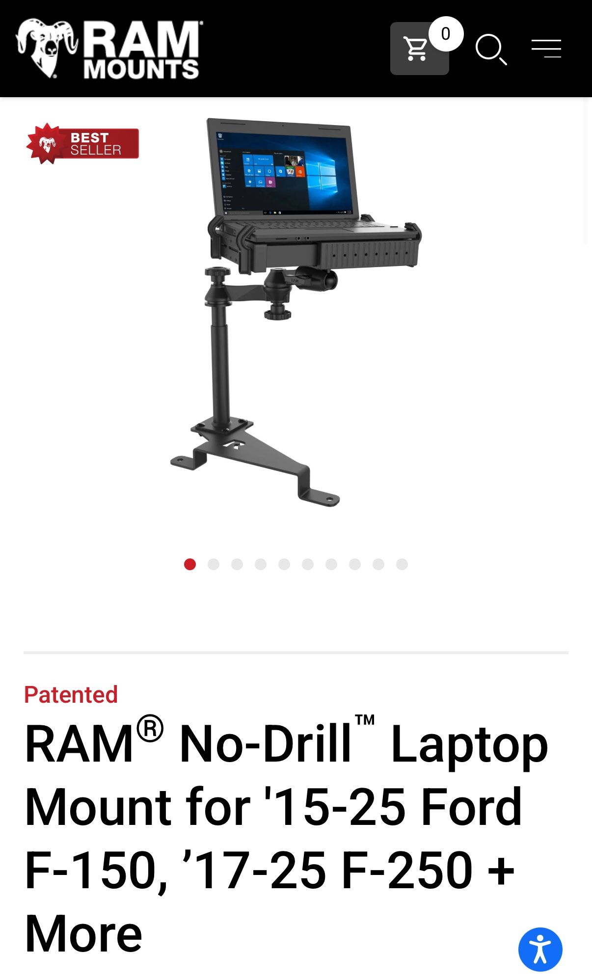Ram Laptop Mount 