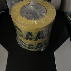 NEW 2 Pack 3” X 1000ft Caution Tape