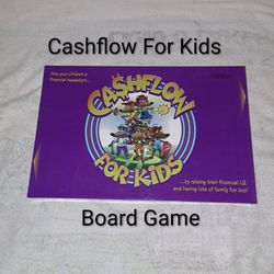 Cashflow For Kids Educational Board Game For Kids In Excellent New Condition (Is Complete Nothing Missing)