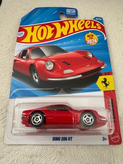 Hot Wheels Ferrari Dino 206 GT Die-Cast Car