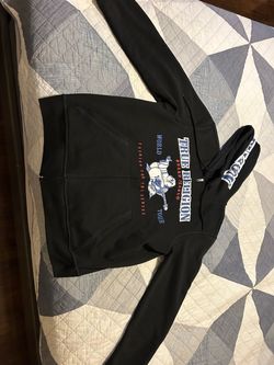 True Religion Black Zip-Up Hoodie