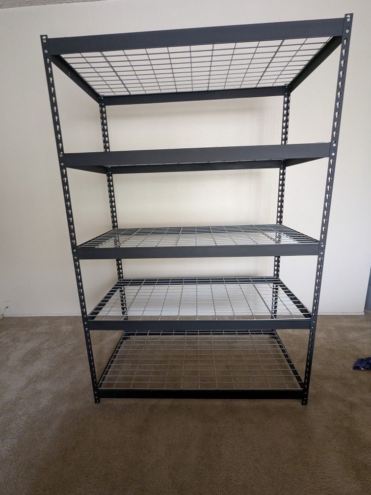 5-Shelf Metal Shelving Unit