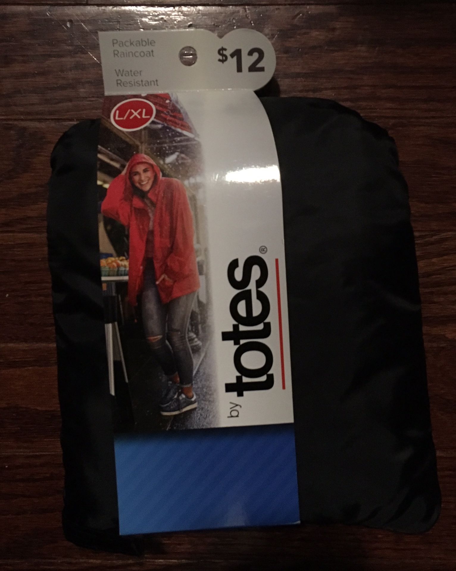 New Packable Raincoat by Totes Size L/XL