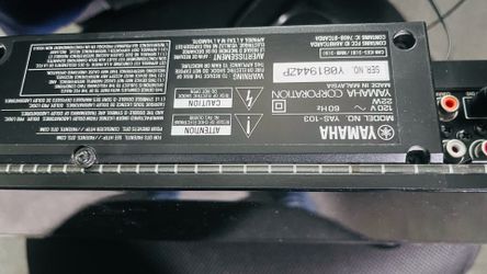 Yamaha sound bar