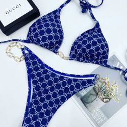 GUCCI CHAIN BIKINI SIZE SMALL 