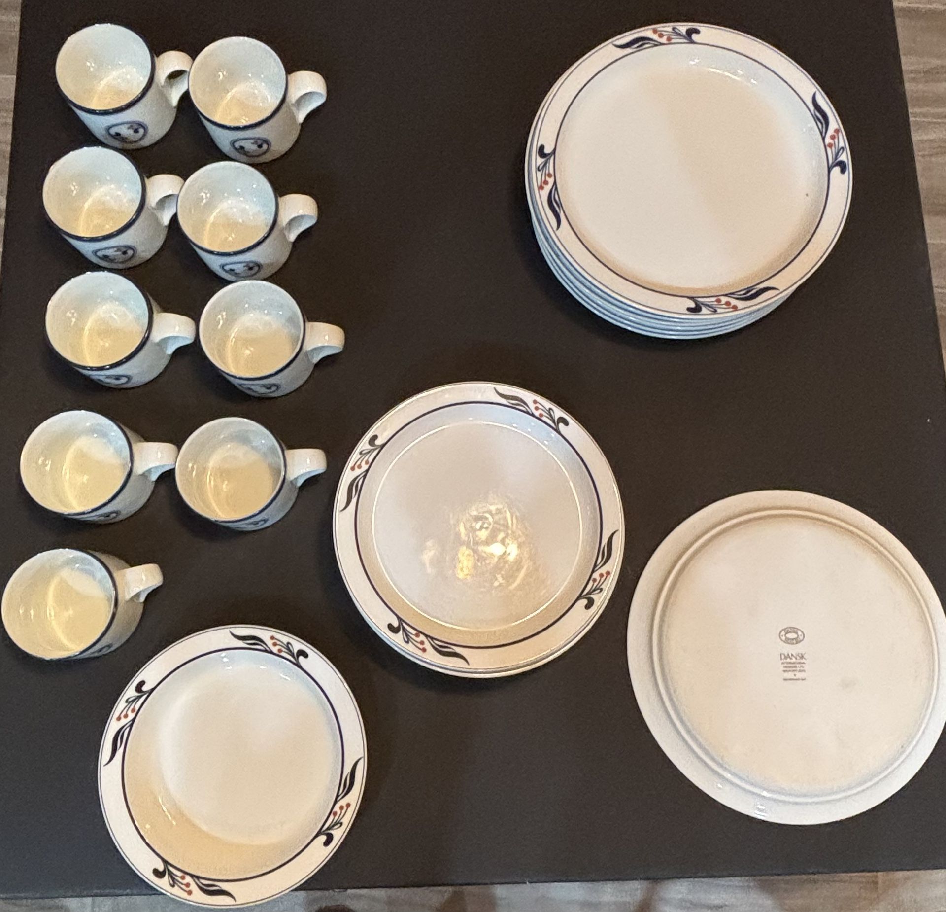 Vintage Dansk Bistro Maribo Dinnerware