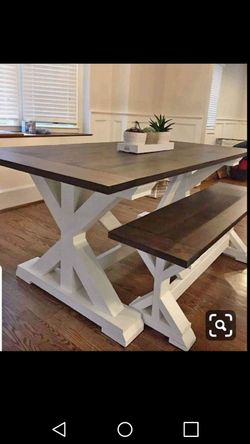 Dining Table With matching bench!