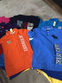 Burberry playera varias tallas