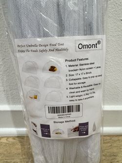 Mesh Food Covers - picnic, BBQ  New in packaging!