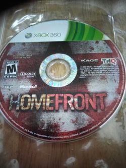 Xbox 360 games: Home Front "has no case"