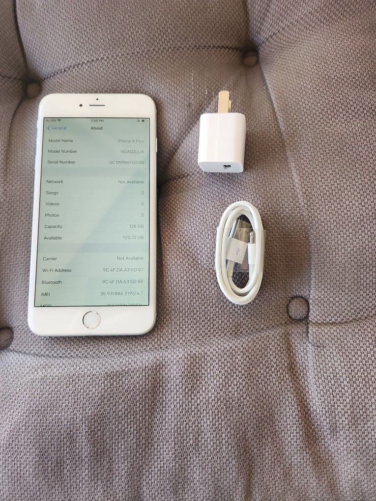Apple iPhone 6 plus 128g, battery heath 90%