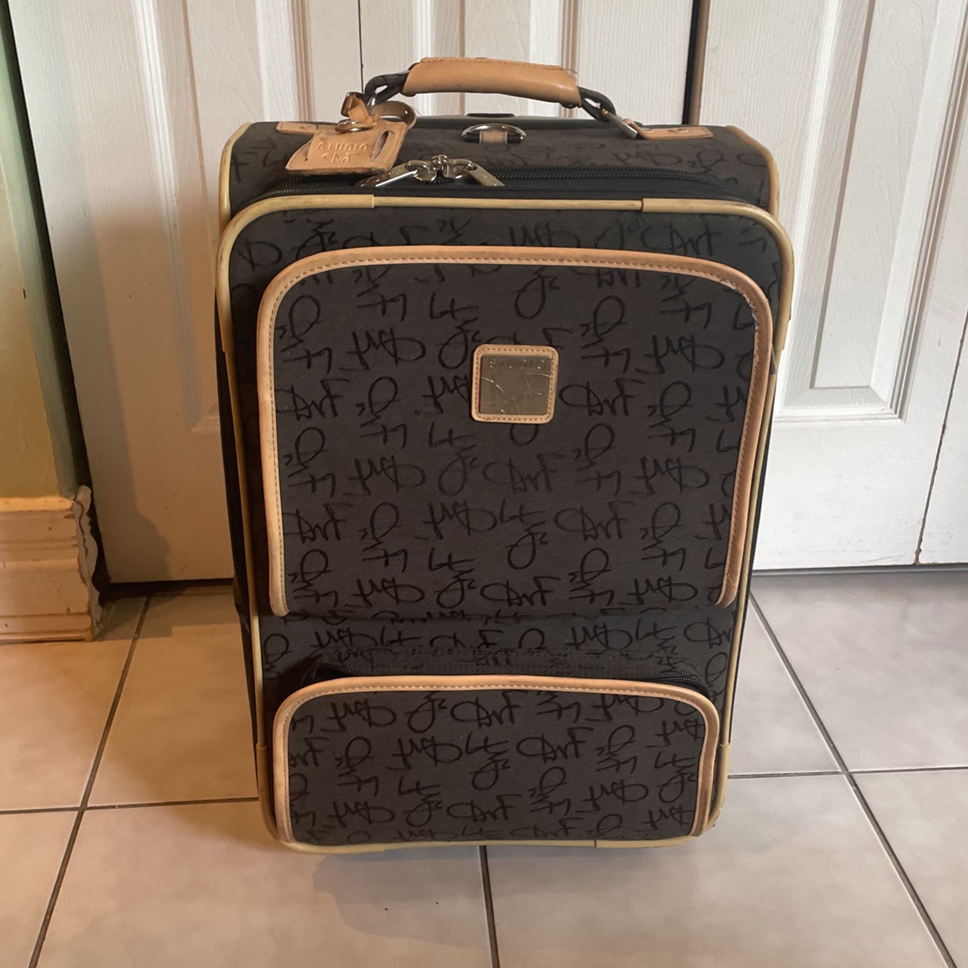 Diane Von Furstenberg Carry On RANDA Luggage - STUDIO - Designer Signature