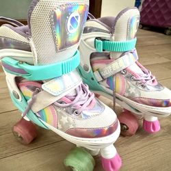 🛼 Patines para niña – 4 ruedas (quad skates)