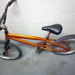 BMX Orange Mongoose Bike 