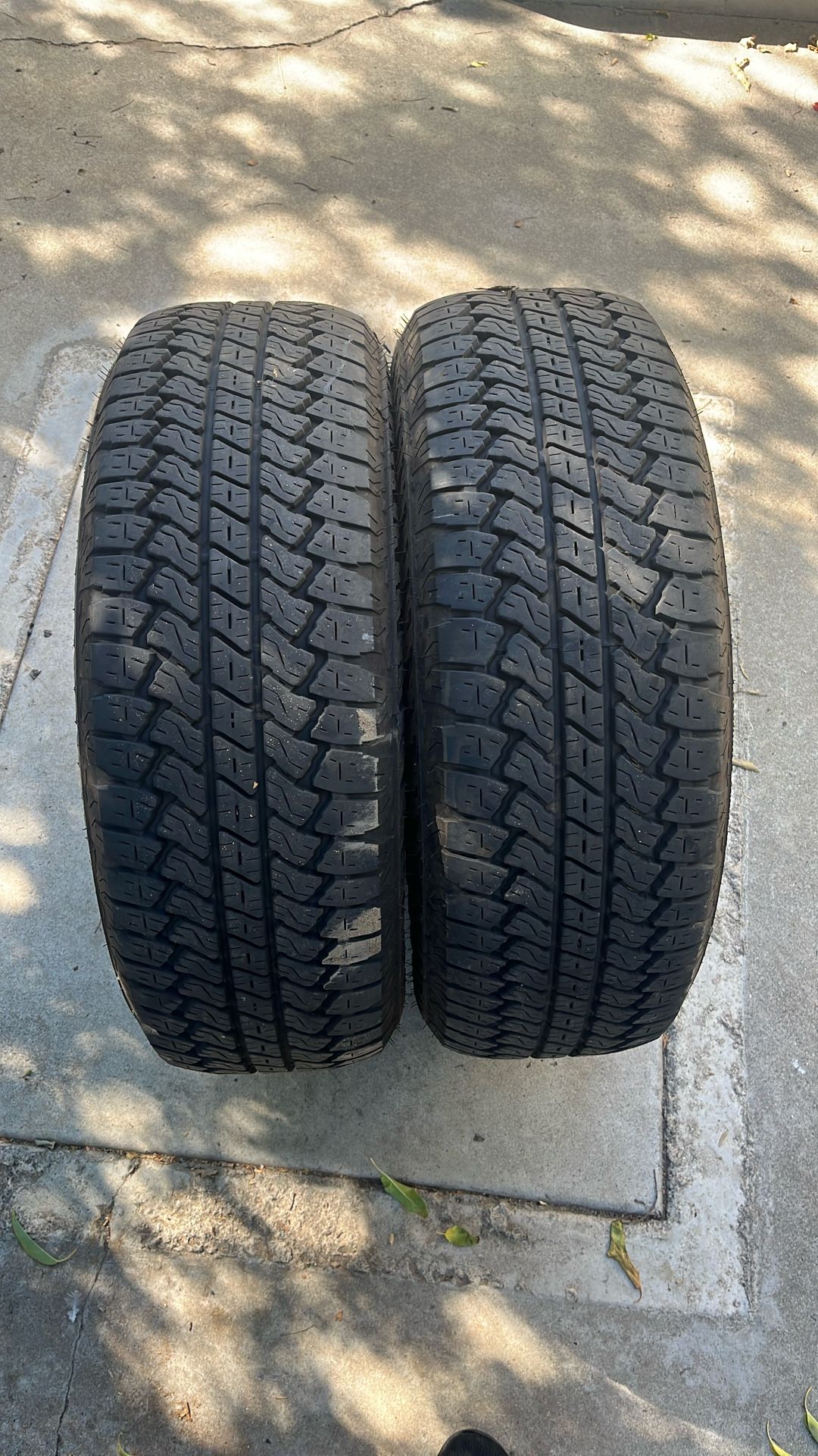 265/70R17 2 Bridgestone Dueler Tires