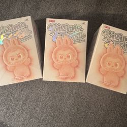 Popmart Labubu V3 THE MONSTERS Big into Energy Series-Vinyl Plush Pendant Blind Box