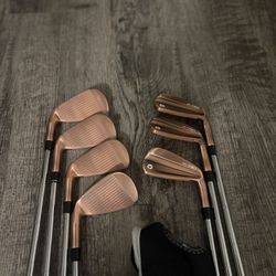 TaylorMade P790 Copper Iron Set KBS TOUR LITE