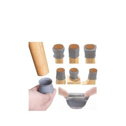 Silicone Protective Covers for Furniture Table and Chair Legs with Felt Protective Covers to Prevent Scratches on The Floor