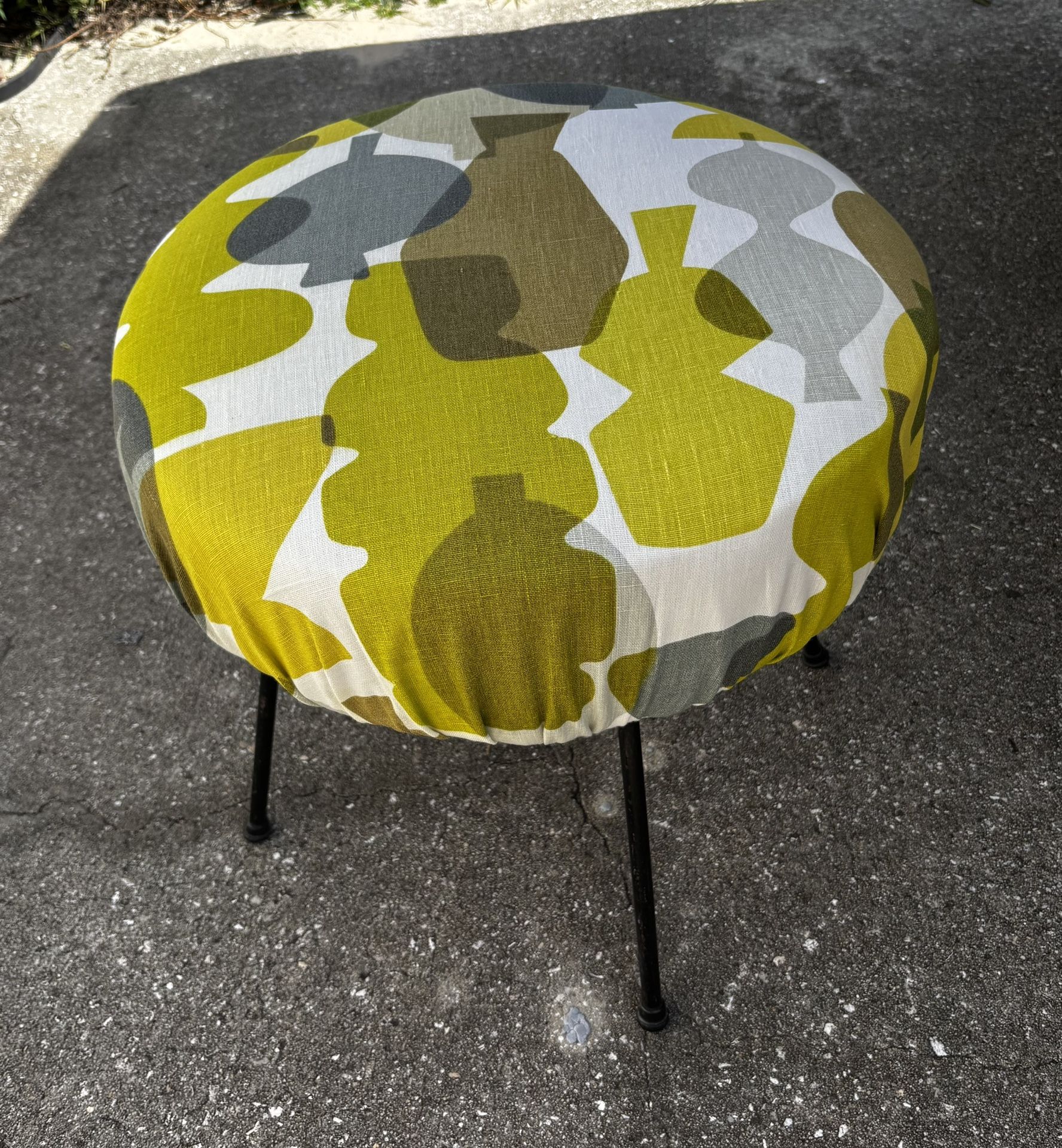 Original Mid Century Foot Stool