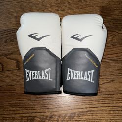 Everlast Ever Shield White Boxing Gloves 