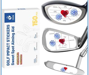 Golf Impact Tape – Self-Teaching Sweet Spot & Instant Swing Feedback