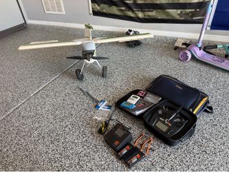 Timber X stunt plane with dx6e remote and essentials kit