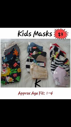 Kids Face Masks