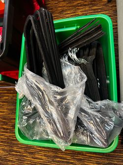 Black Velvet Clothes Hangers Bulk Lot