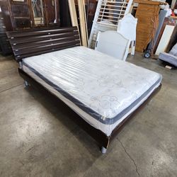 Queen Bed And Mattress