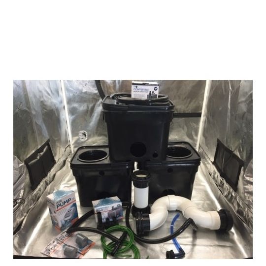 Pa Hydroponics Fallponic Dwc 13 Gal 2 Site System