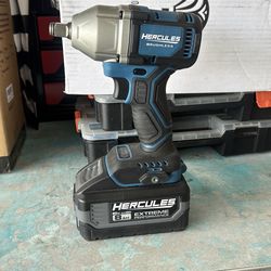 Hercules 20V Impact Wrench Kit (8Ah Battery + Charger) High Torque”