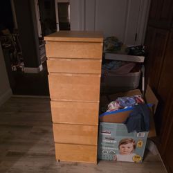 IKEA MALM 6-Drawer Tall Dresser