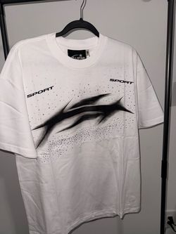 Hellstar Sport White Graphic T-Shirt