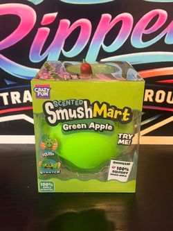 Crazy Fun Scented SmushMart Green Apple Squishy Toy