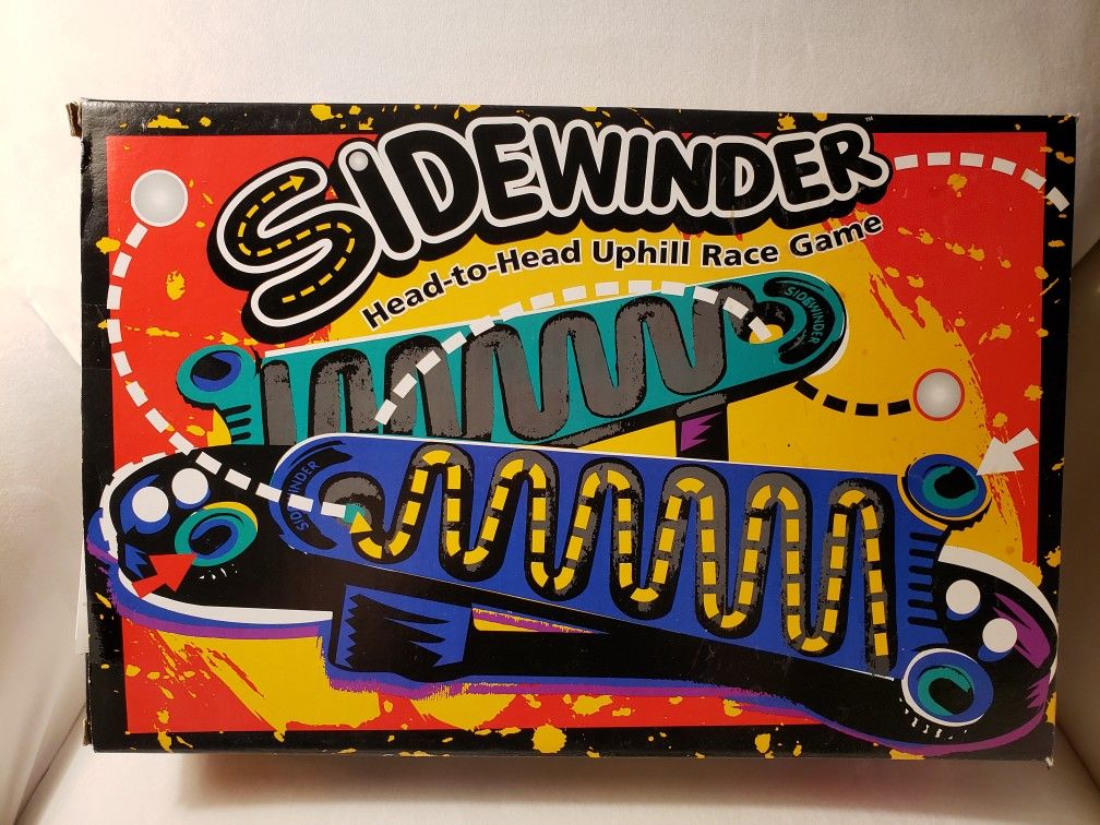 Vintage 1993 Sidewinder Marble Race Boardgame