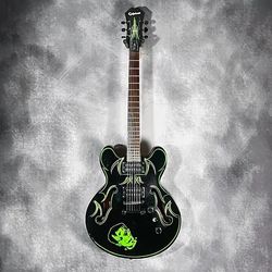 Epiphone Studio Dot Custom Rockabilly And Case Cash Or Trade