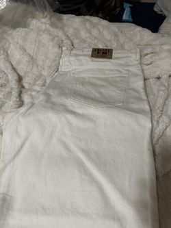 White Fb County Pants
