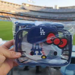 Dodgers SGA Hello Kitty crossbody bag purse