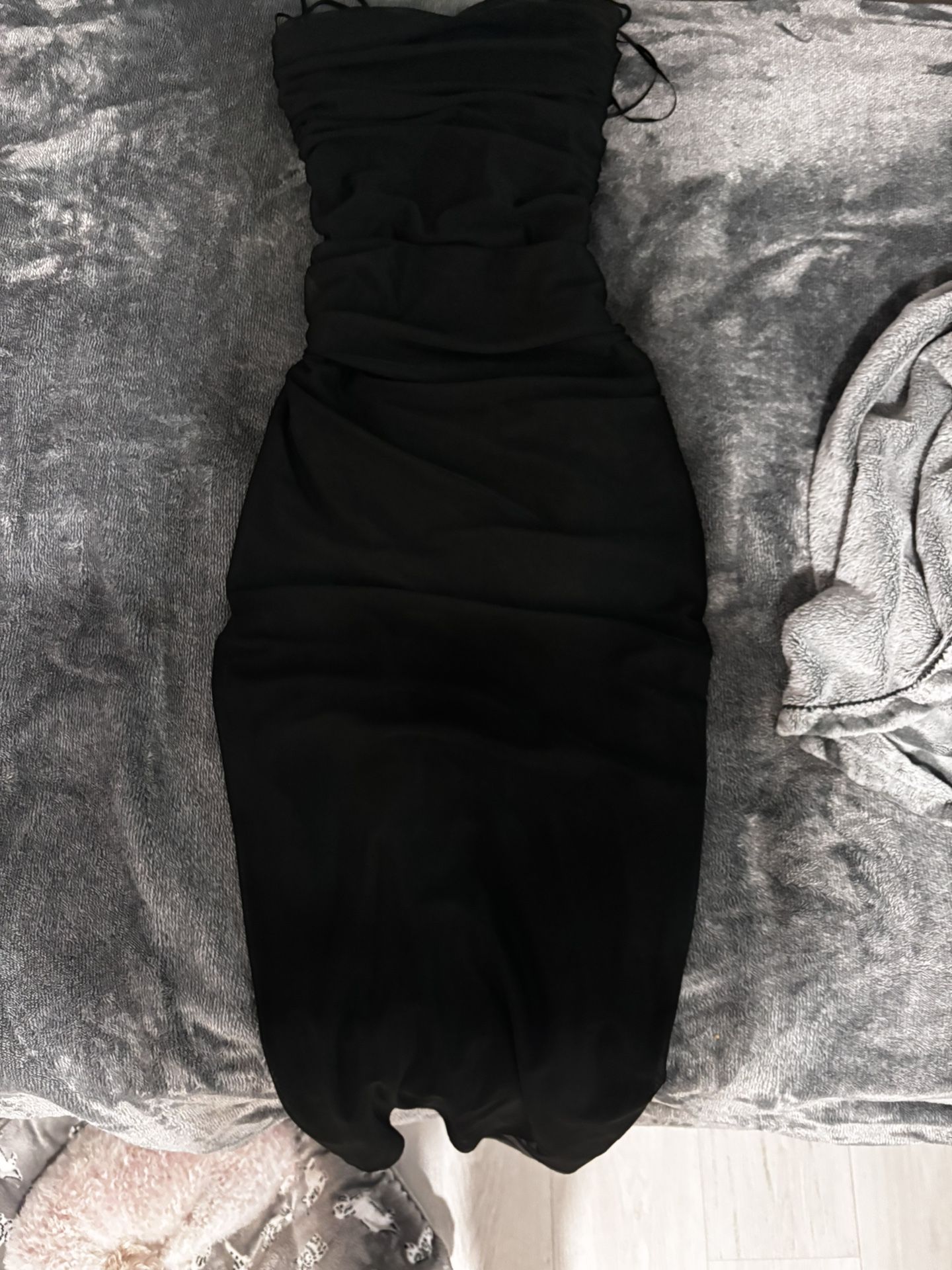 Black And Long Dress From Zara 